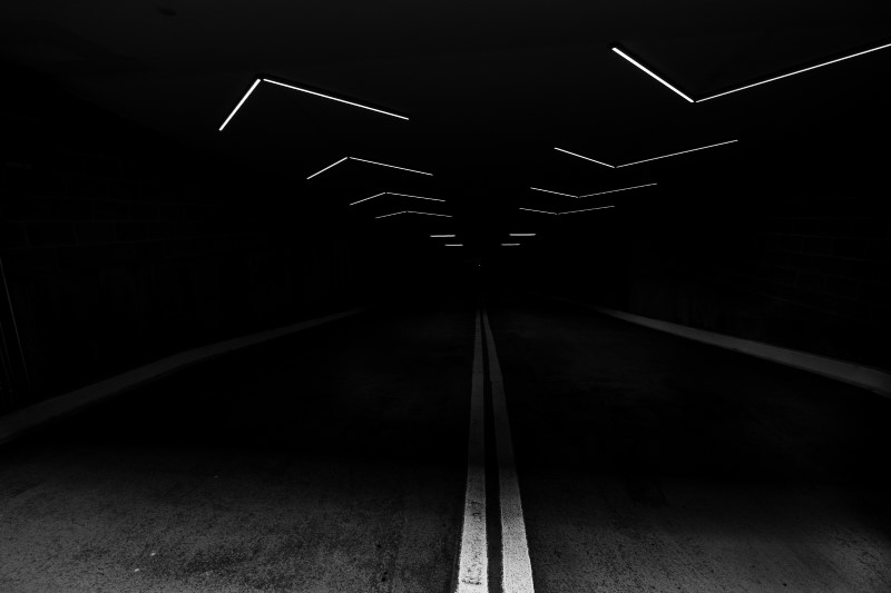 long dark tunnel